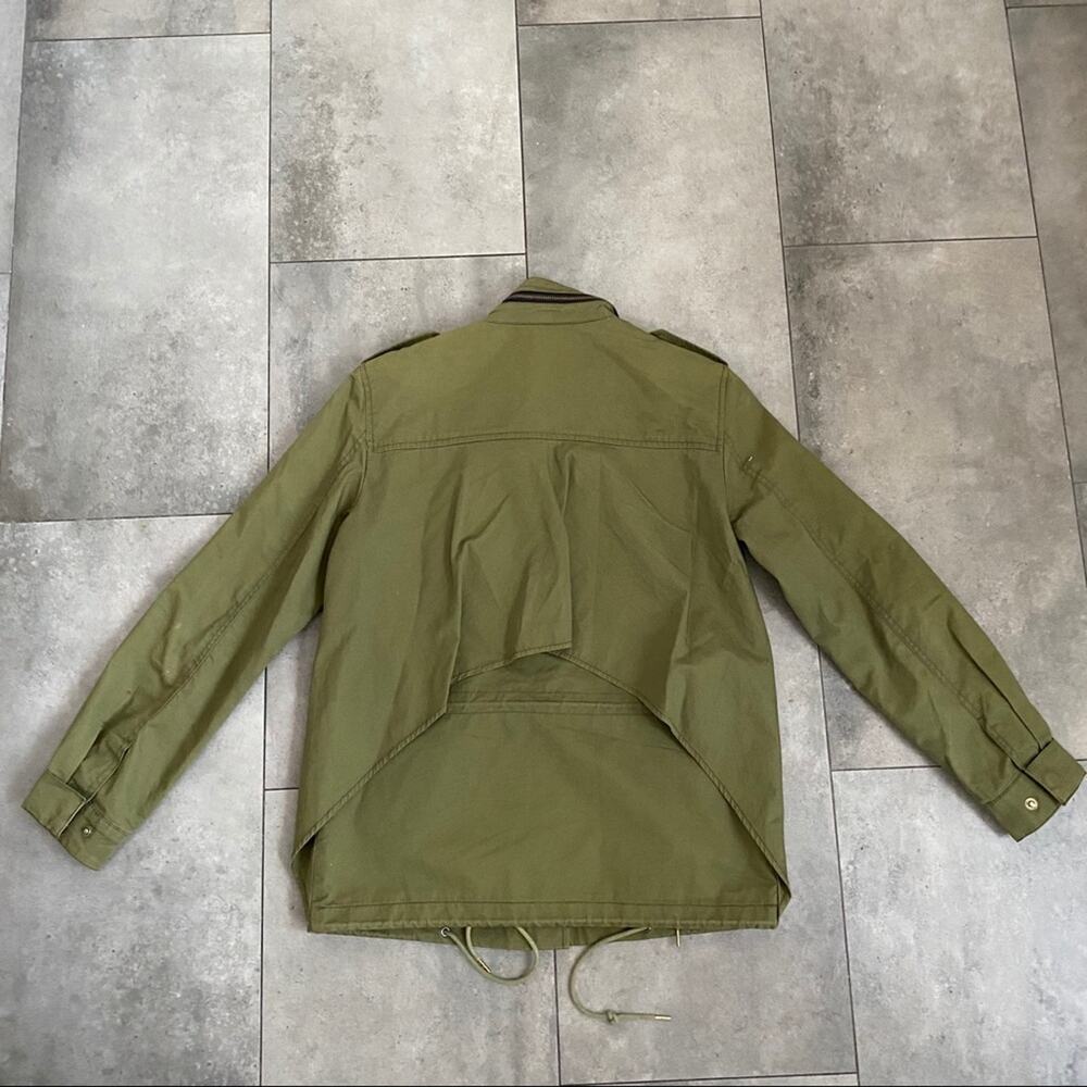 Kai Aakmann army green utility jacket S - Picture 2 of 7